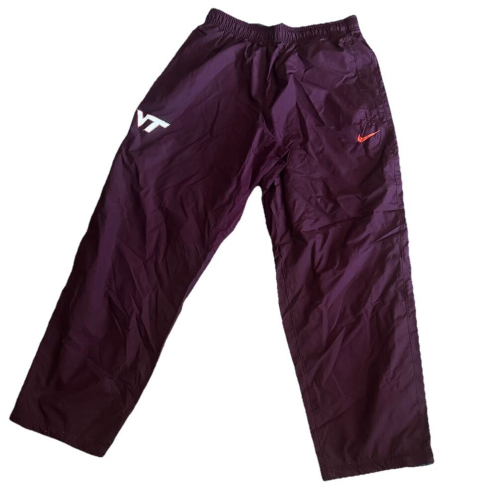 Nike Virginia Tech Hokies Storm Fit Track Pants Men’s XL Maroon VT Pants NWOT